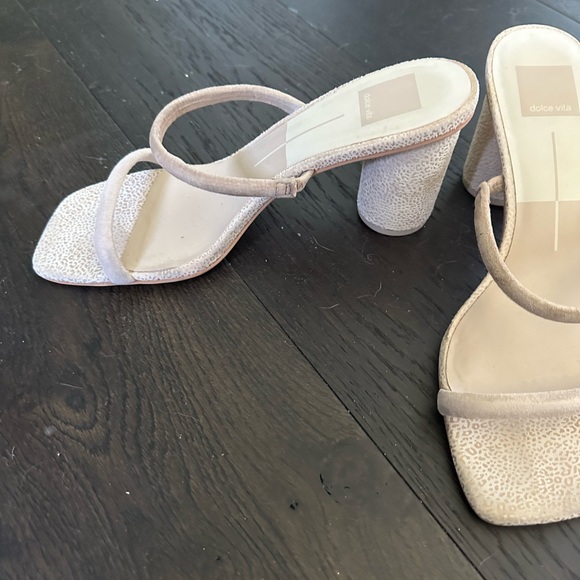 Dolce Vita Noles City Slide Sandal, Size 9.5, Color: Dune Suede - Picture 2 of 6